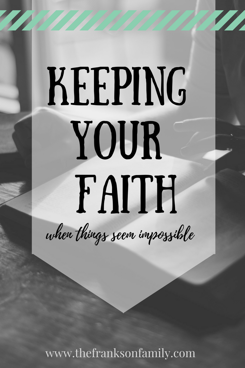 When my husband and I celebrated our six month anniversary, we were both unemployed and had no idea how to make ends meet. We put our faith in Jesus Christ, and held tightly to His goodness, His love and His ways. 