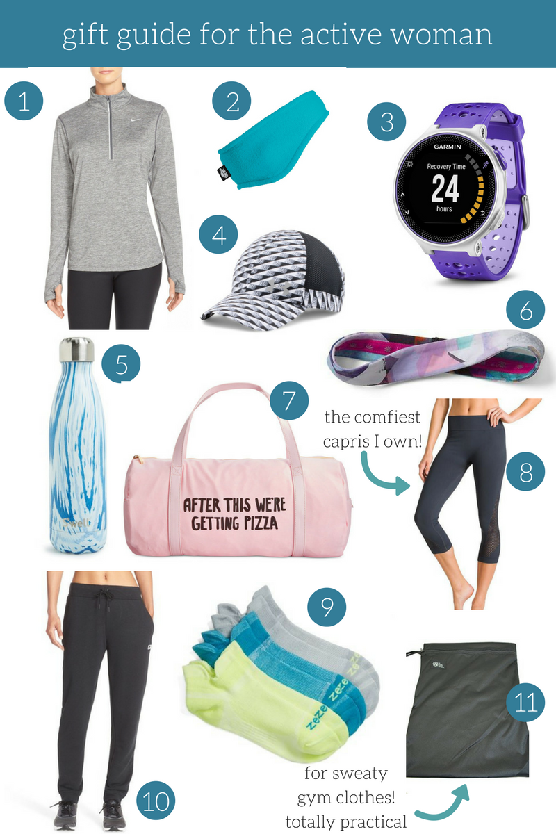 Gift Guide for the Active Woman | The Frankson Family