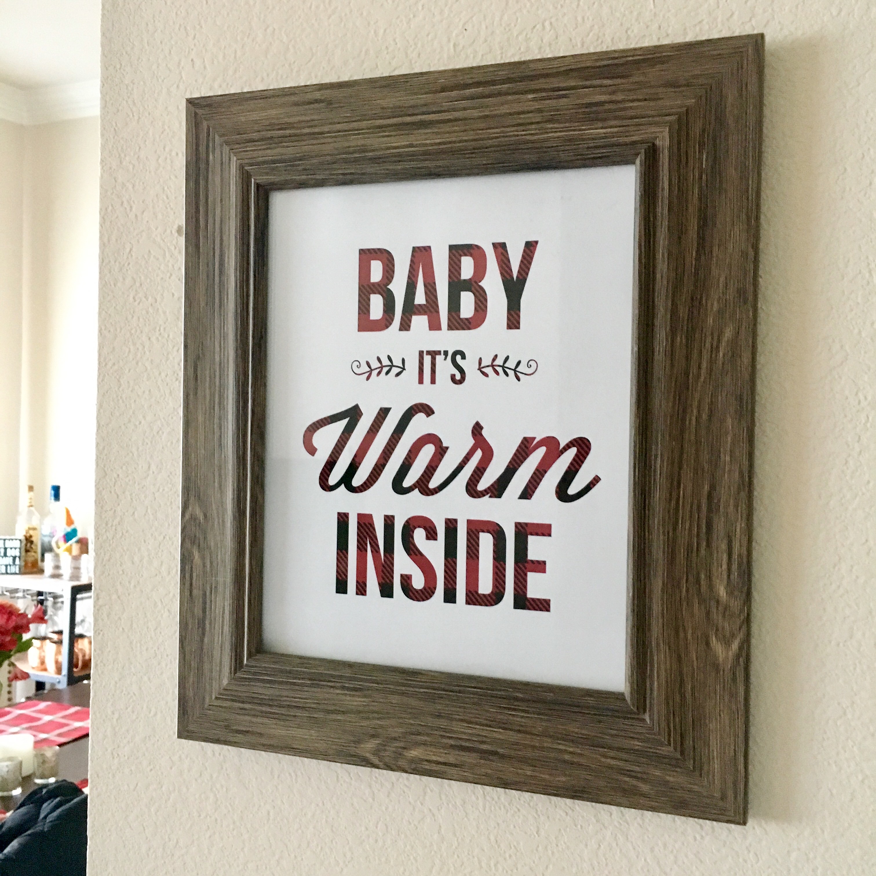 Baby It's Warm Inside Printable | The Frankson Family