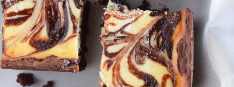 The Easiest Cream Cheese Swirl Brownies