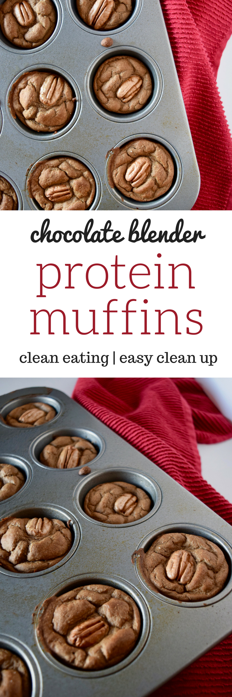 protein muffins | chocolate protein muffins | blender muffin recipe