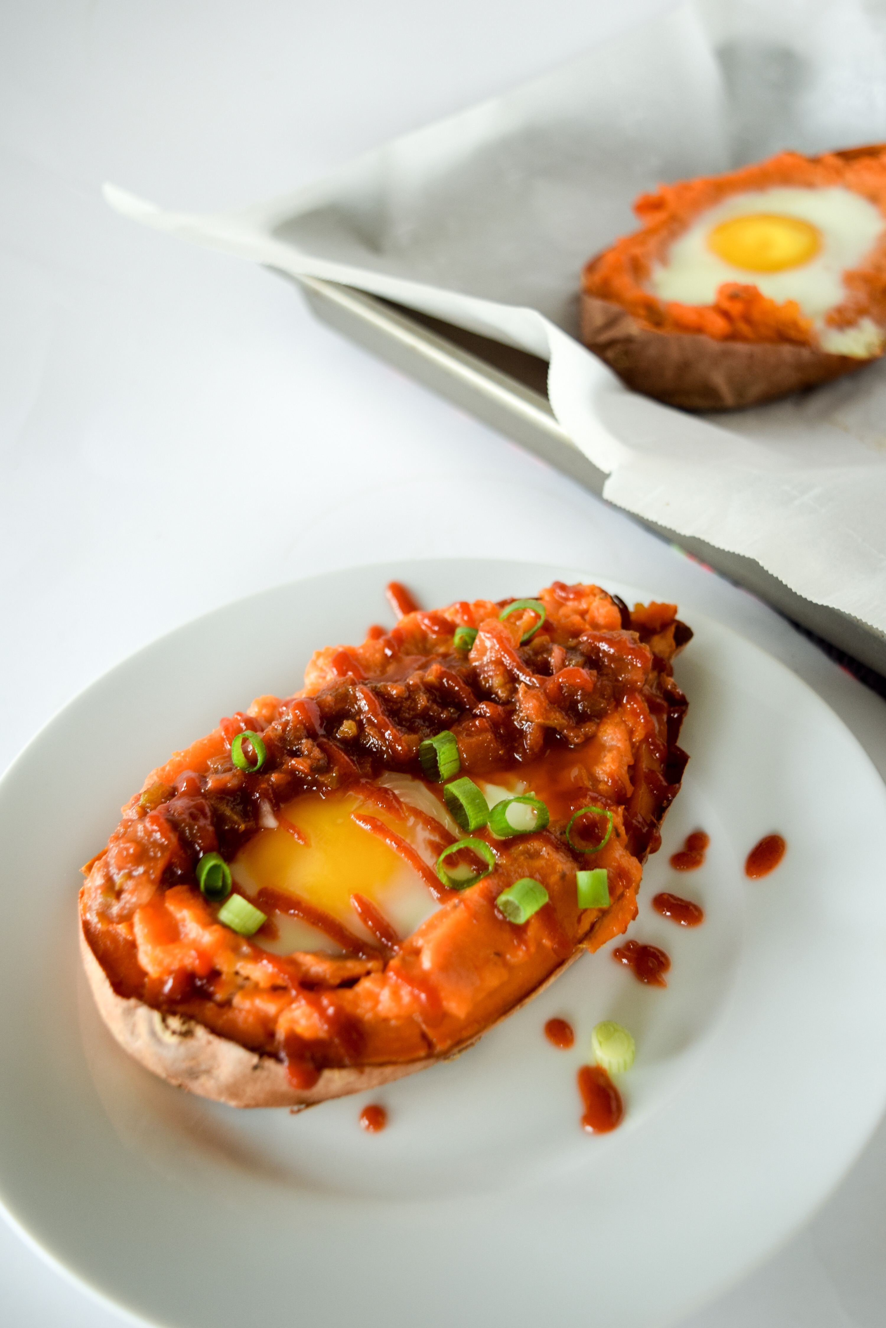 twice baked sweet potato boats | paleo breakfast | paleo breakfast ideas | whole30 breakfast | whole30 breakfast ideas