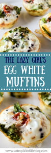 egg white muffin recipe | easy egg white muffins | egg muffin recipe | easy breakfast recipe | meal prep | breakfast meal prep | easy breakfast meal prep