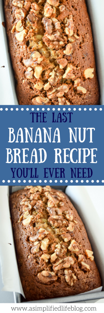 banana bread recipe | easy banana bread | banana nut bread recipe | banana recipes | banana nut muffins | banana nut bread muffins | banana nut bread easy