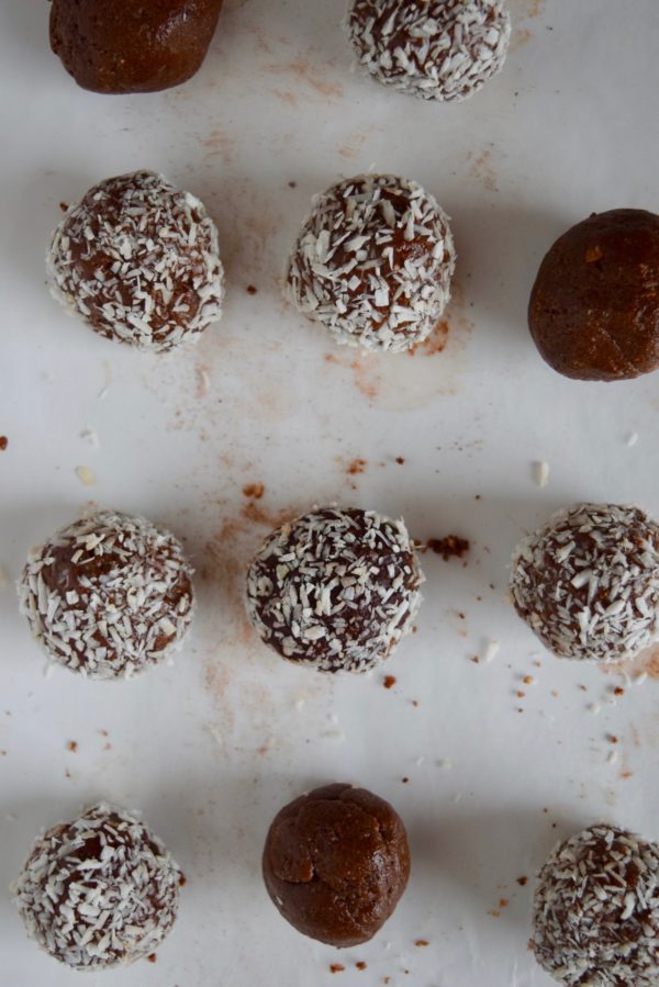 Chocolate Espresso Coconut Balls