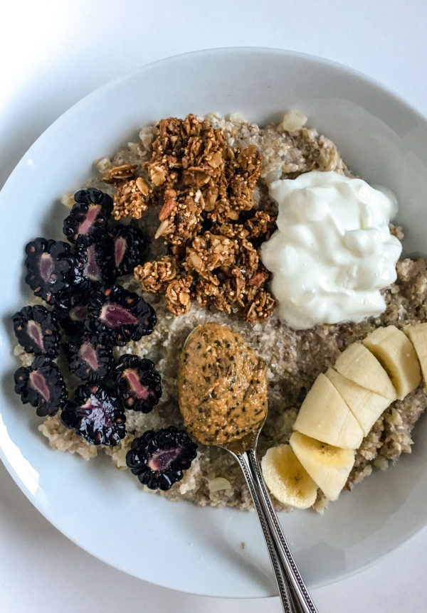 Buckwheat Cauliflower "Oats"