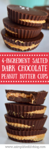 How To Make Dark Chocolate Peanut Butter Cups