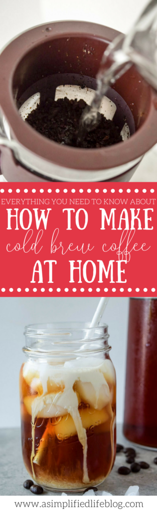 This is a great and easy to understand tutorial about how to make cold brew coffee at home! Saving this!