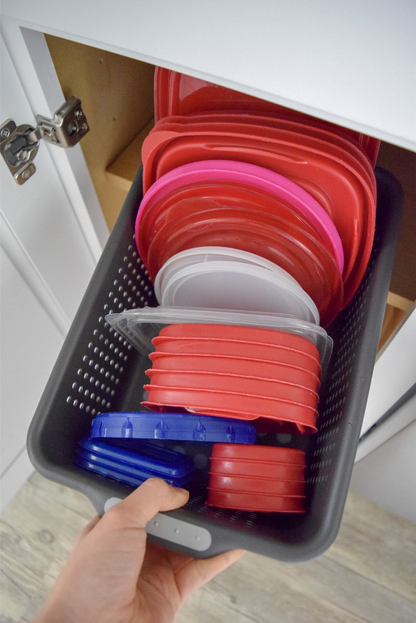 How To Organize Tupperware On A Budget - A Simplified Life