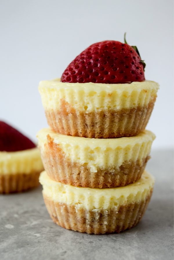 The Easiest Mini Cheesecakes (GF) - A Simplified Life